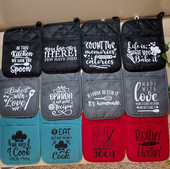 Handmade Other - PICK 2 Handmade Potholders Comments Choices!